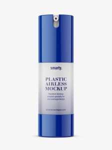 Cosmetic airless bottle mockup / 30 ml