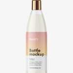 Cosmetic bottle mockup / cream