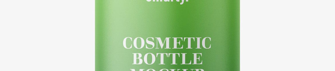 Cosmetic bottle mockup / matt Cosmetic bottle mockup / matt