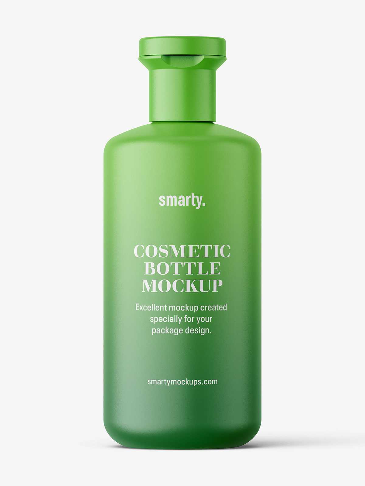 Cosmetic bottle mockup / matt