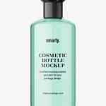 Cosmetic bottle mockup / transparent - Free PSD Download Cosmetic bottle mockup / transparent
