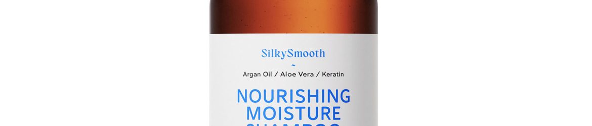 Cosmetic bottle with a pump mockup