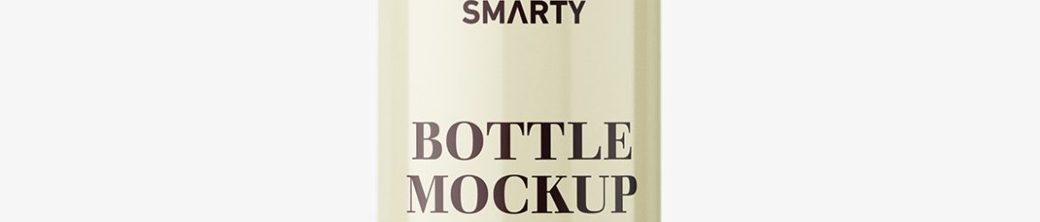 Cosmetic bottle with flip top / cream