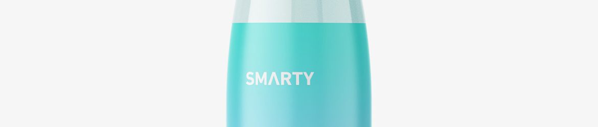 Cosmetic bottle with trigger spray mockup / two phase