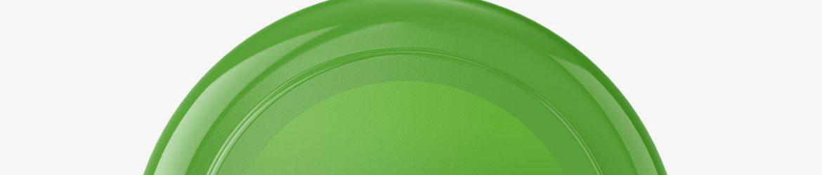 Cosmetic jar mockup / top and front view
