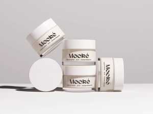Cosmetic jar mockups set