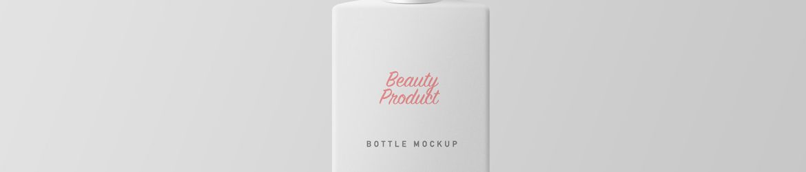 Cosmetic Product Bottle Mockup