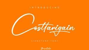 Costarigain Font › Fontesk