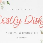 Costly Dishy Font