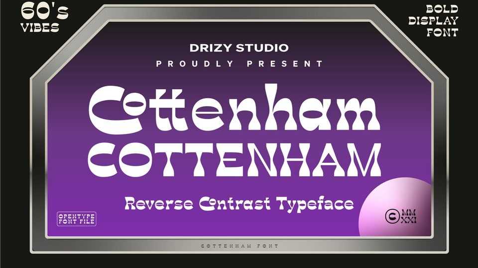 Cottenham Font › Fontesk