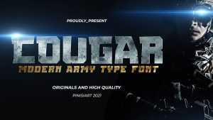 Cougar Font › Fontesk