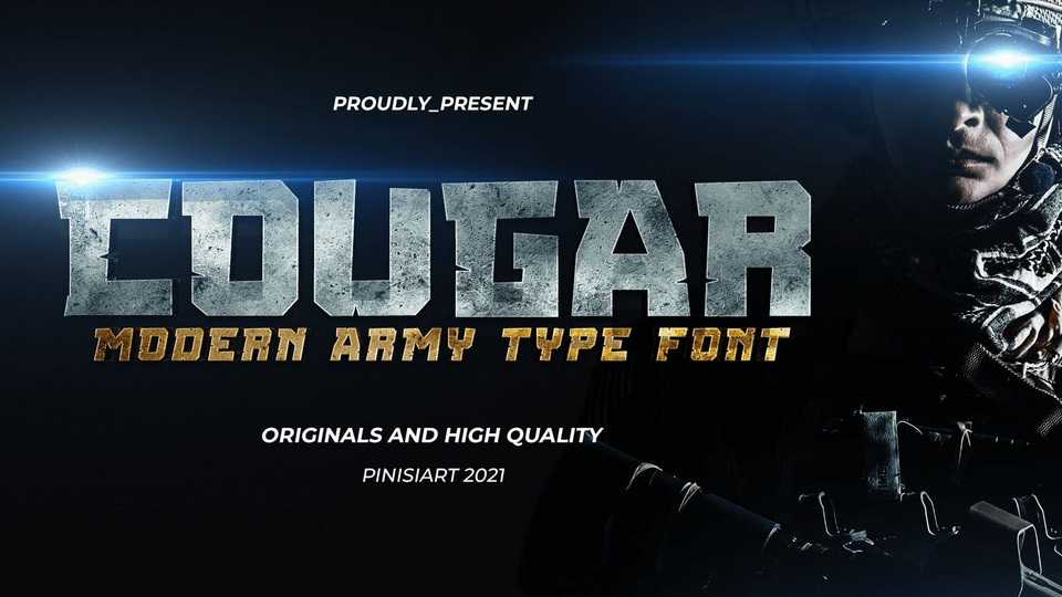 Cougar Font › Fontesk