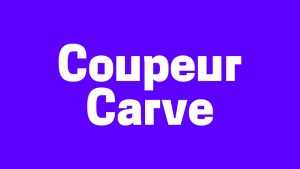 Coupeur Carve Font Family › Fontesk