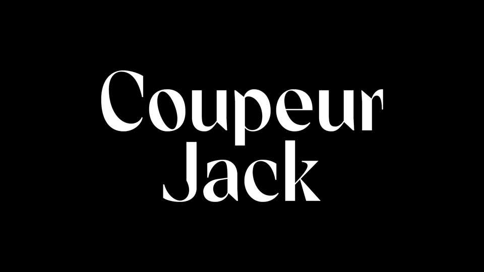 Coupeur Jack Font › Fontesk