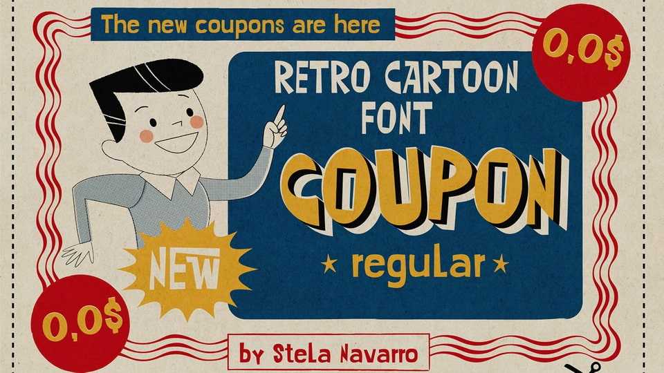 Coupon Font › Fontesk