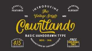 Courtland Font › Fontesk