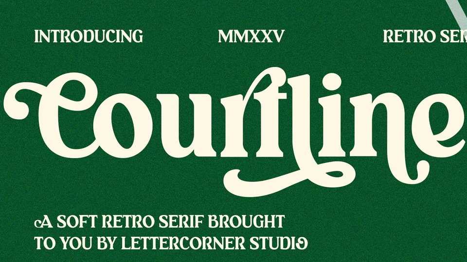 Courtline Font › Fontesk