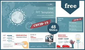 COVID-19 Testing Centers PowerPoint Templates