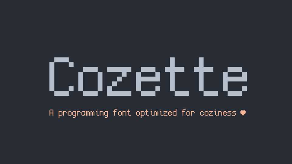 Cozette Font › Fontesk