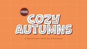 Cozy Autumns Font › Fontesk
