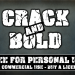Crack and Bold font