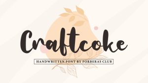 Craftcoke Font › Fontesk