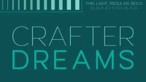 Crafter Dreams Font › Fontesk