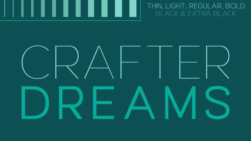Crafter Dreams Font › Fontesk