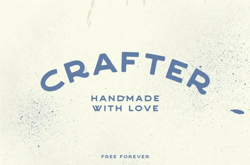 Crafter Vintage Font