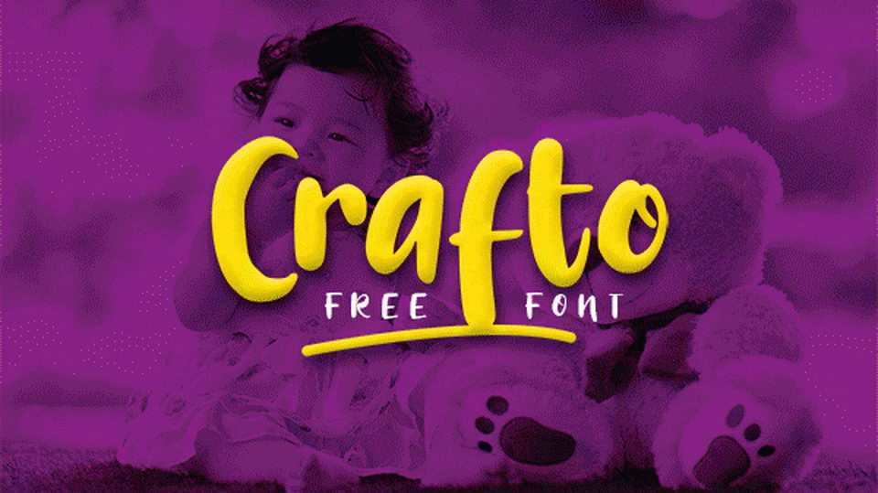 Crafto Handmade Font › Fontesk