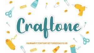 Craftone Font › Fontesk