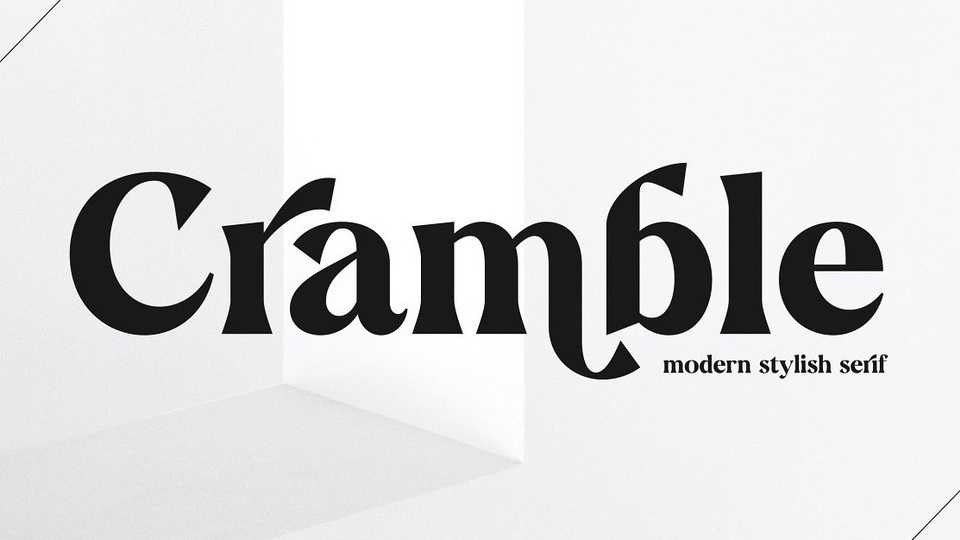 Cramble Font › Fontesk