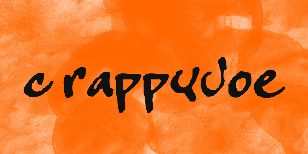 crappyJoe Font