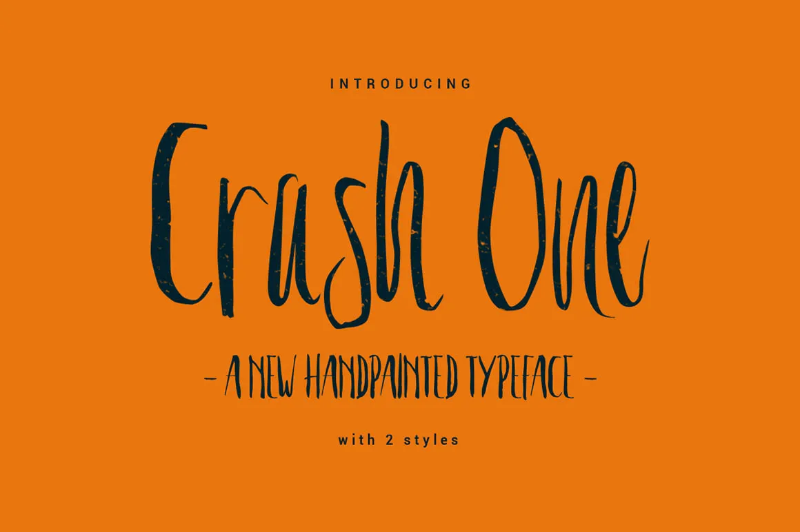Crash One Typeface