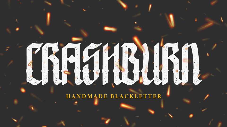 Crashburn Font › Fontesk