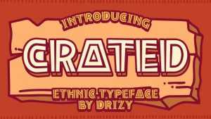 Crated Font › Fontesk