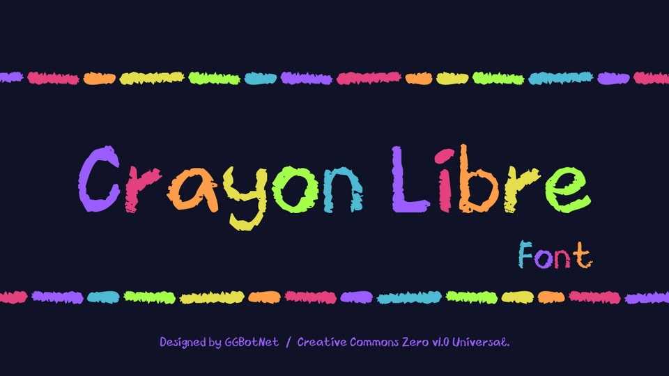 Crayon Libre Font › Fontesk