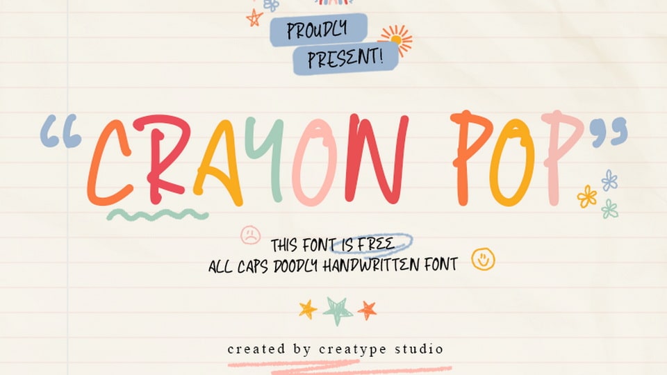 Crayon Pop Font › Fontesk
