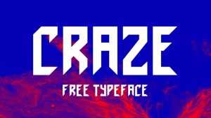 Craze Font › Fontesk