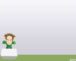 Crazy Stress PowerPoint Template