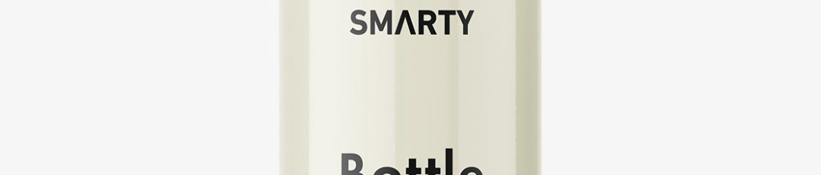 Cream airless bottle mockup