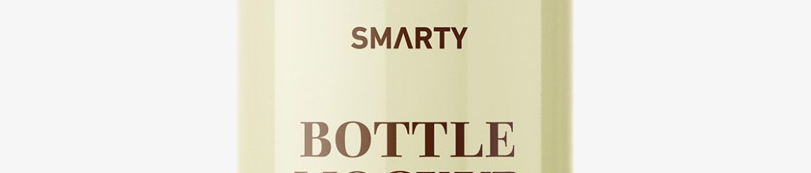 Cream bottle mockup with flip top mockup