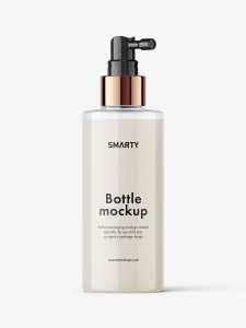 Cream dispenser bottle mockup