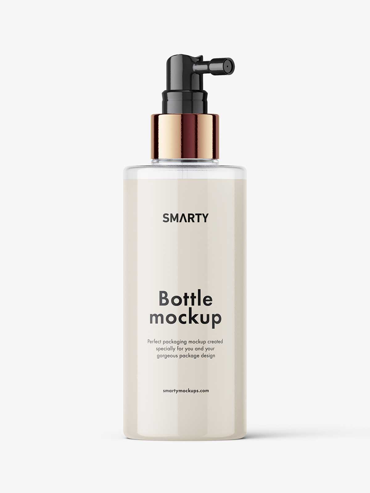 Cream dispenser bottle mockup