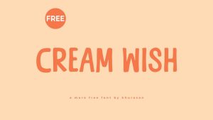 Cream Wish Font › Fontesk