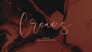 Creams Script Font › Fontesk