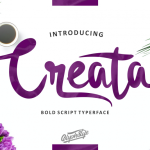 Creata Script Font
