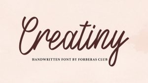 Creatiny Font › Fontesk