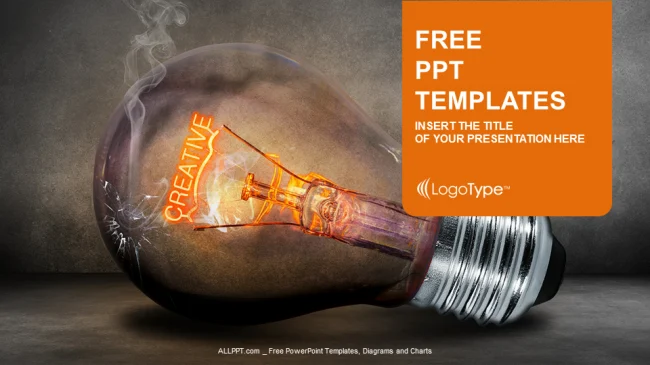 Creative Bulb Business-PowerPoint Templates