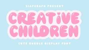 Creative Children Font › Fontesk